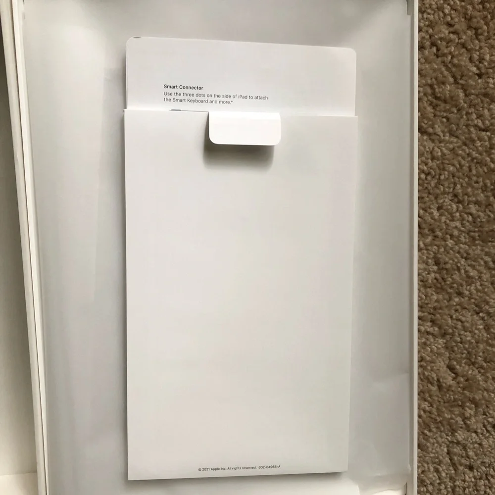 Apple iPad 9th Generation WiFi 64 GB Space Gray EMPTY BOX ONLY
